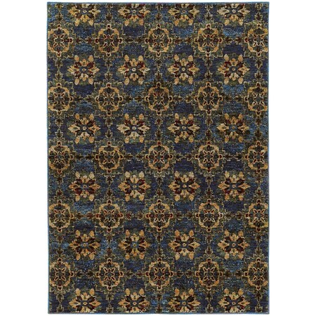 Oriental Weavers Andorra 6883C 6x9 Rectangle - Blue/ Gold-Nylon/PolyP A6883C200300ST